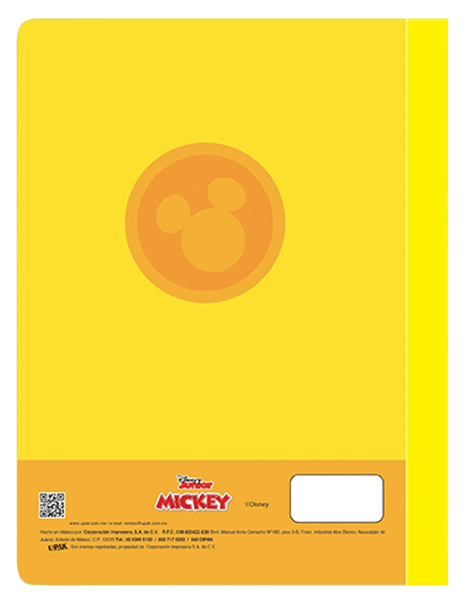 Cuaderno Disney cuadro grande 2