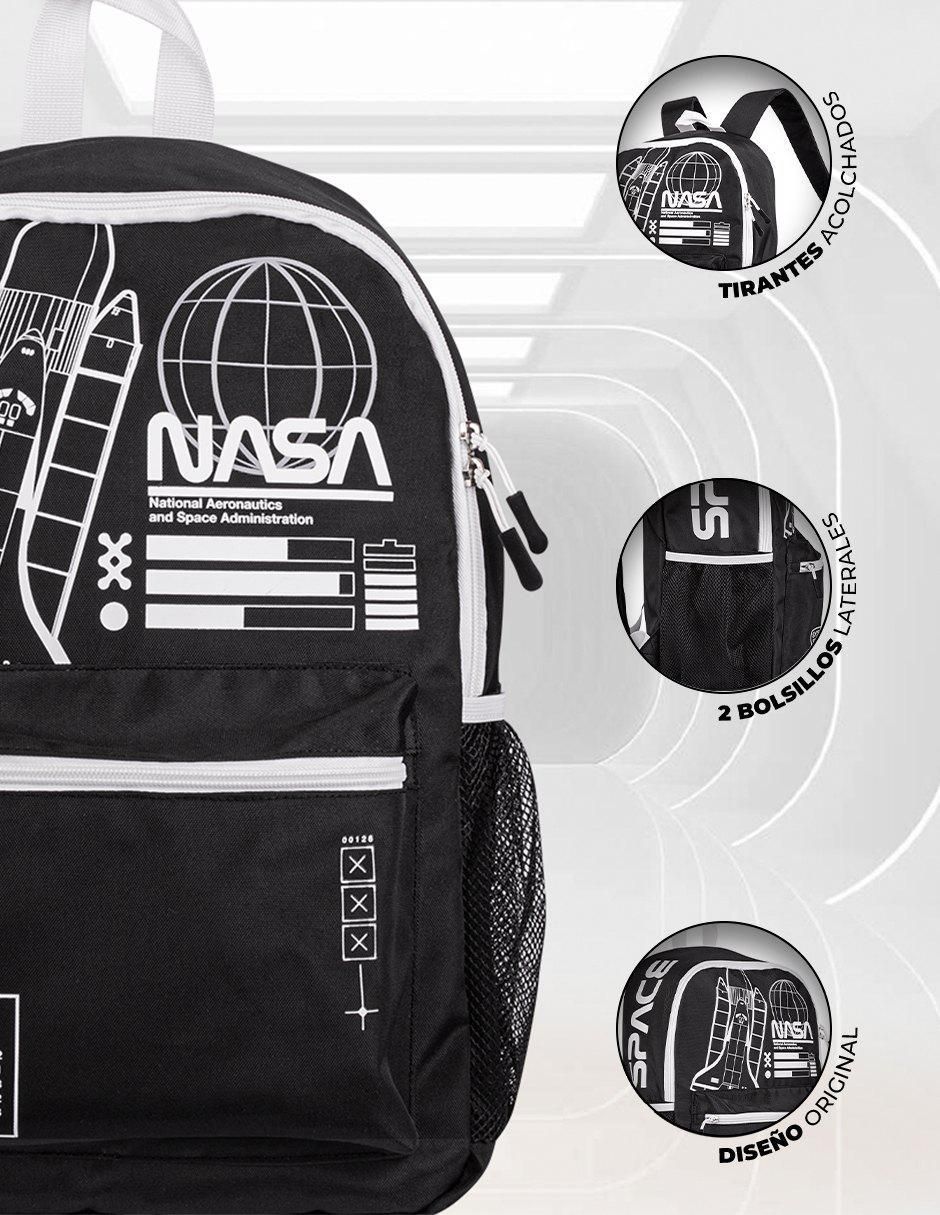 Mochila con portalaptop Nasa unisex 3