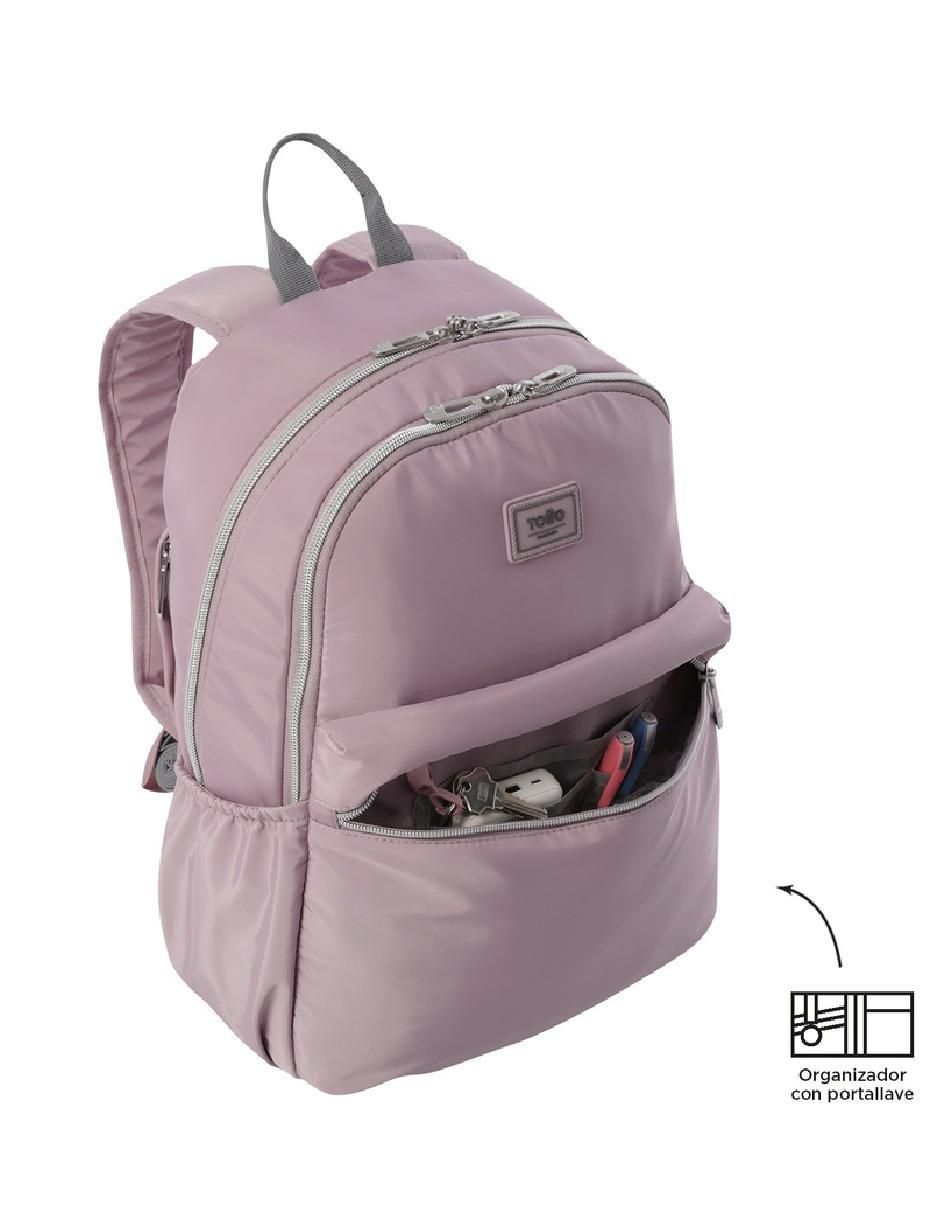 Mochila con portalaptop Aynatto para mujer 4