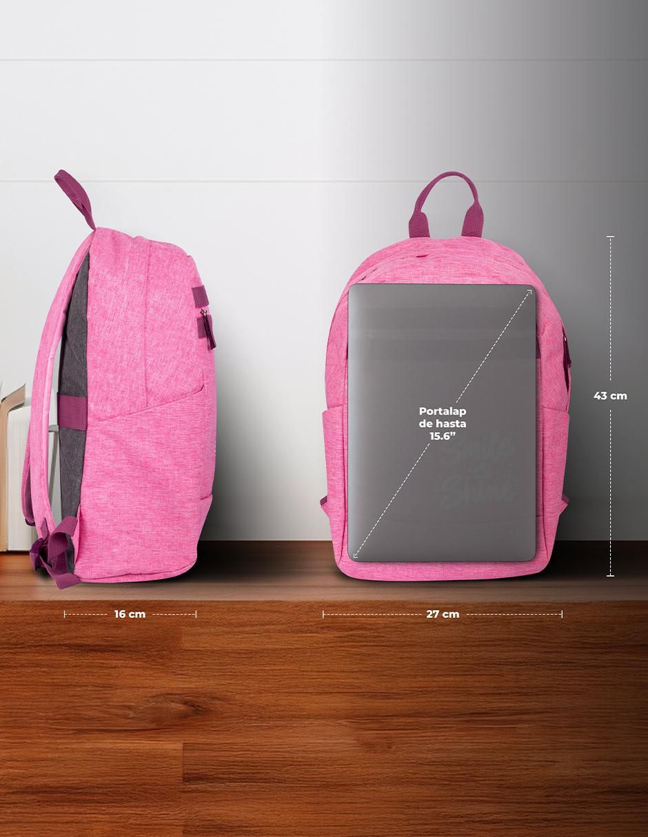 "set mochila/mochila" con portalaptop no aplica techzone sin familia no "para" unisex