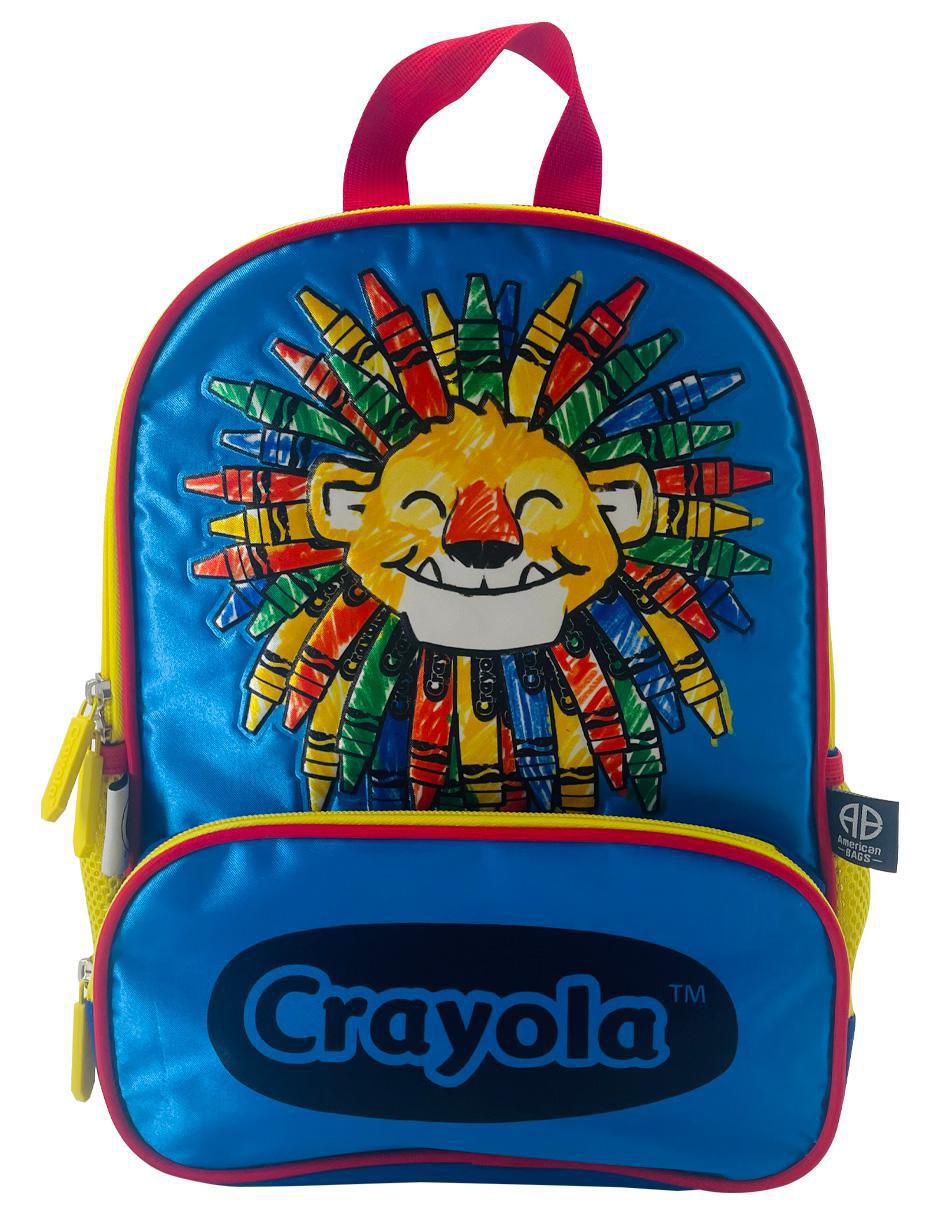 Mochila escolar crayola León Crayolas infantil unisex
