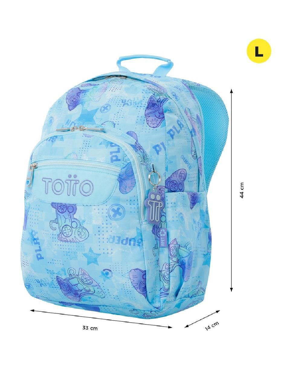 Mochila con portalaptop Acuarela para niña 6