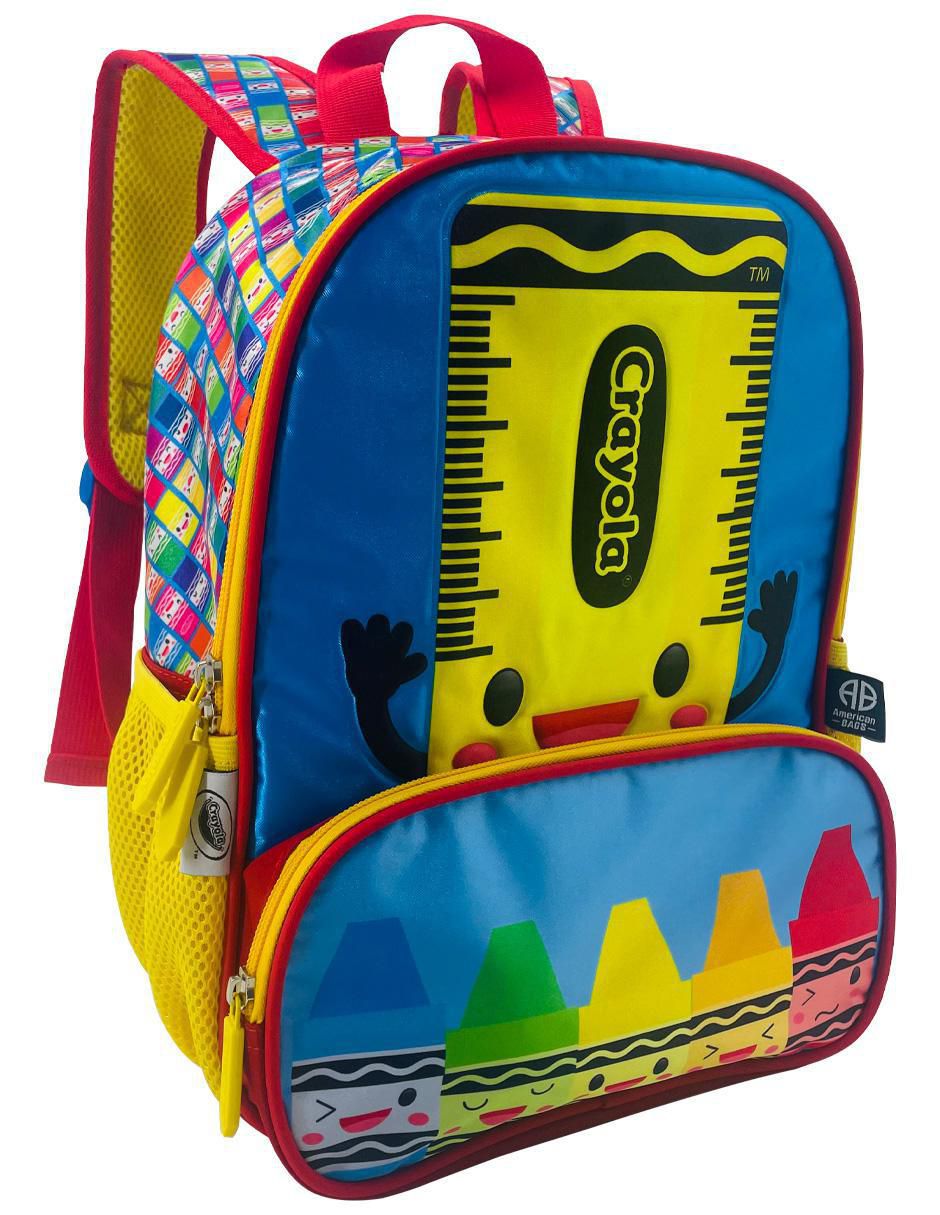 Mochila escolar Team Crayola infantil unisex 2