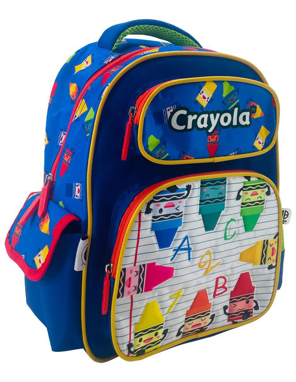 Mochila escolar Friends Crayolas infantil unisex 2
