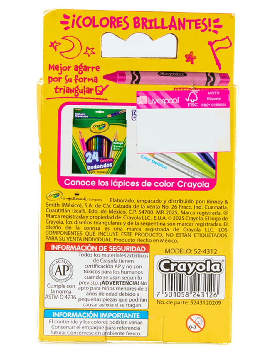 Crayones! 12 piezas 3