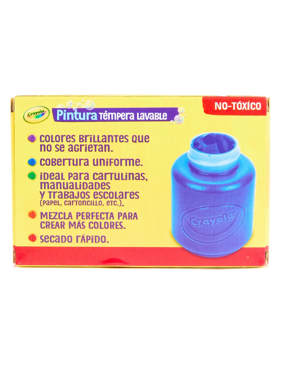 Set de pinturas liquido 6 colores 3