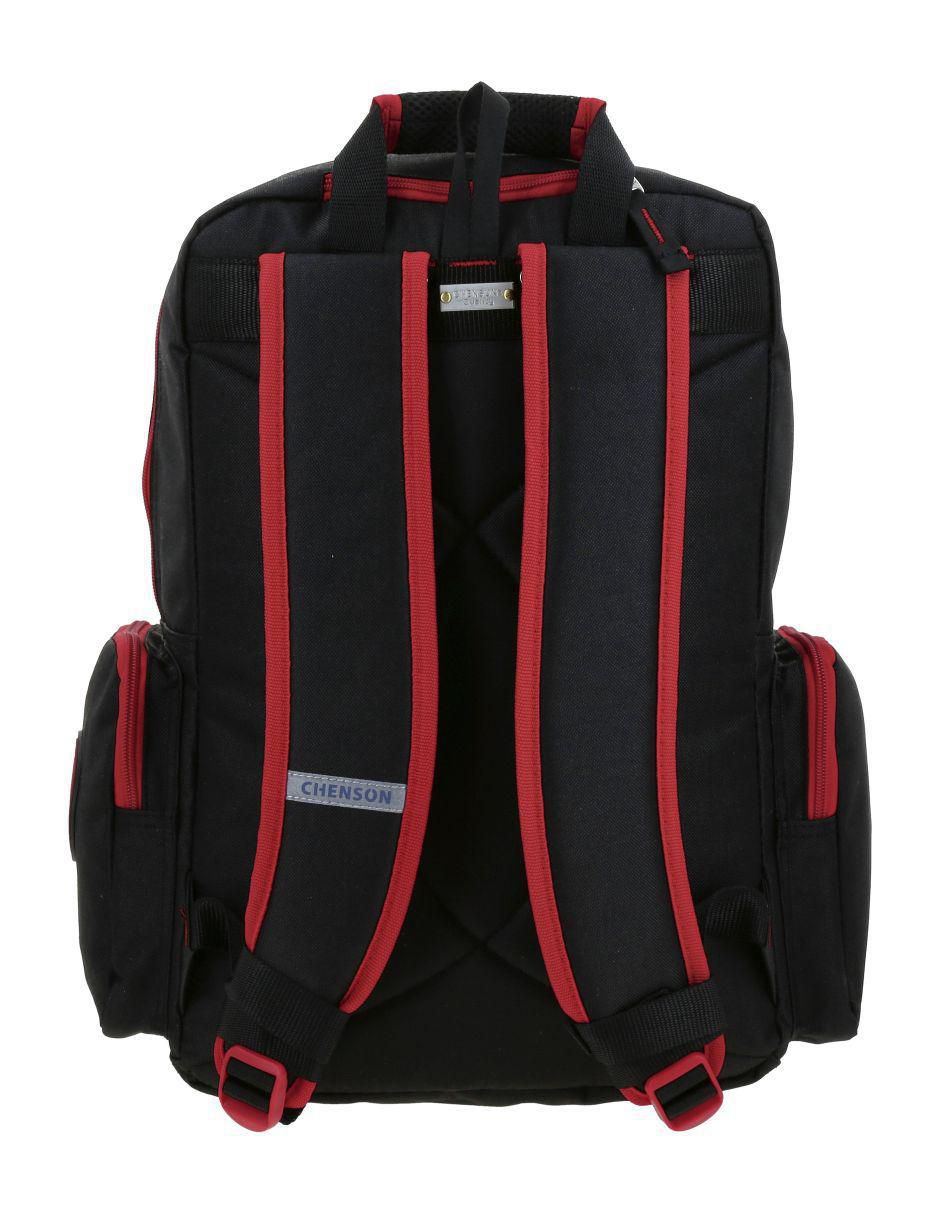Mochila Head Base Backpack Negro Amarillo - Asas Acolchadas - Zona De Padel