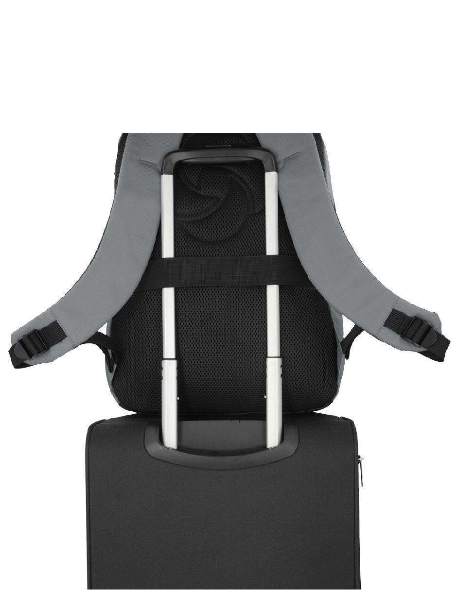 Mochila escolar lisa Reformation Moonlight unisex 6