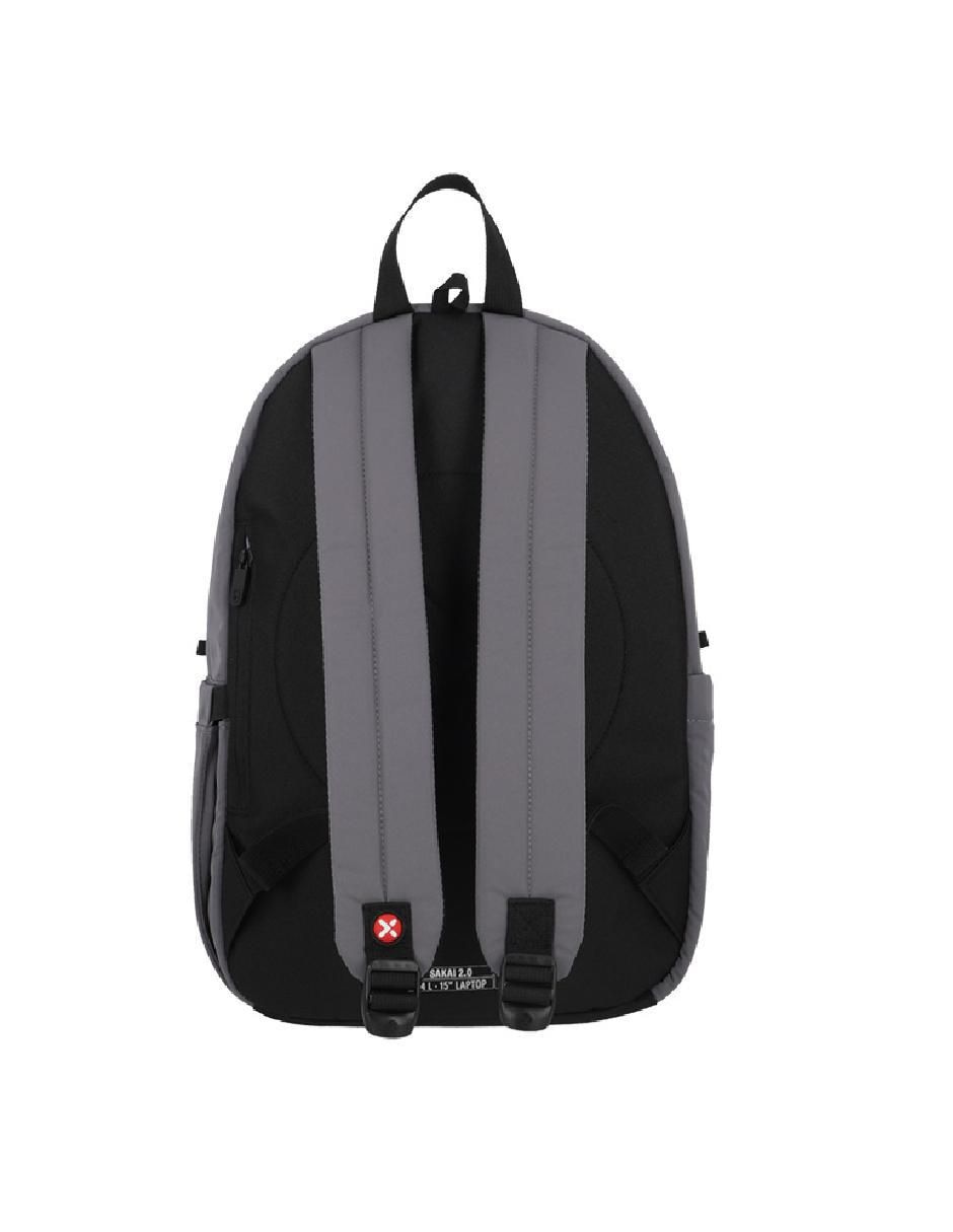 Mochila escolar lisa Sakai 2.0 5xt unisex 3