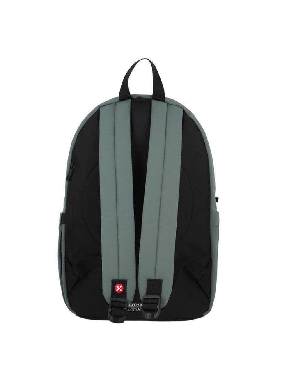Mochila escolar lisa Sakai 2.0 5xt unisex 3