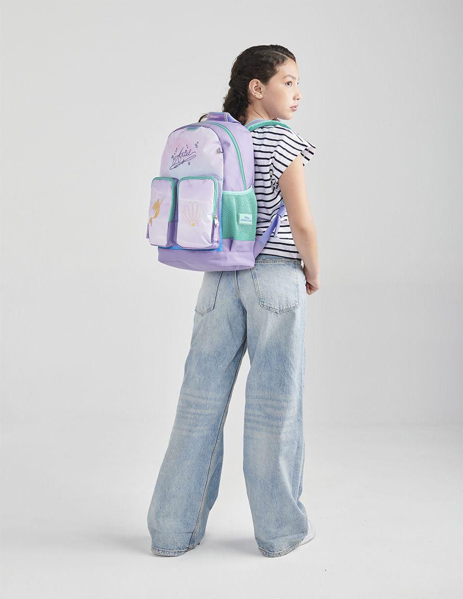 Mochila escolar Princesas para niña 8