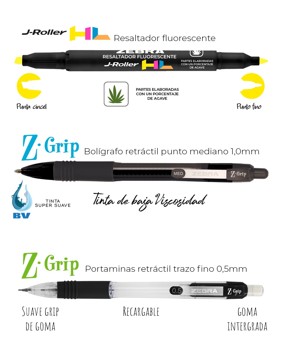 Set escolar con 4 piezas 2