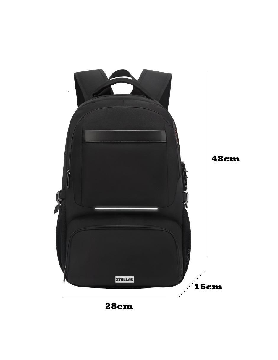 Mochila escolar impermeable para hombre 5