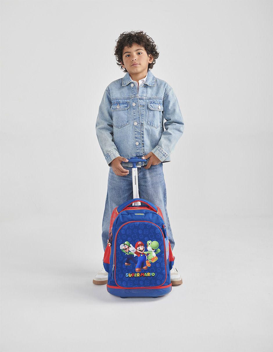 Mochila escolar Super Mario para niño 8