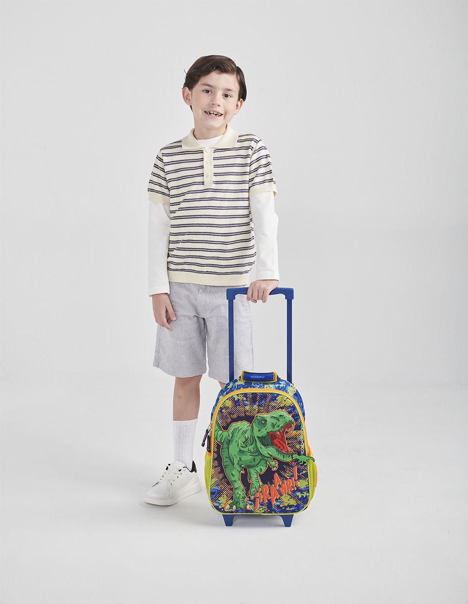 Mochila escolar Rex para niño 8