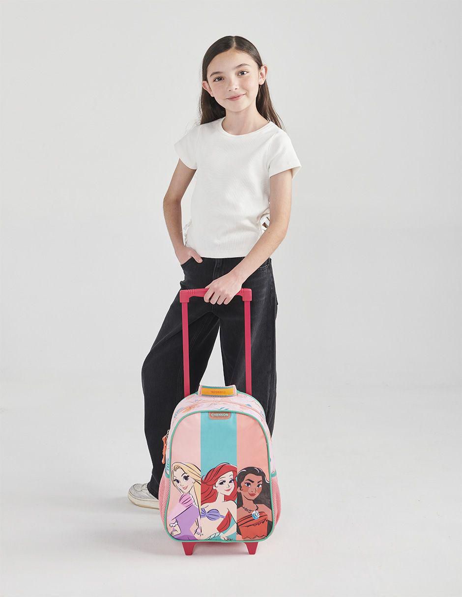 Mochila escolar Princesas para niña 8