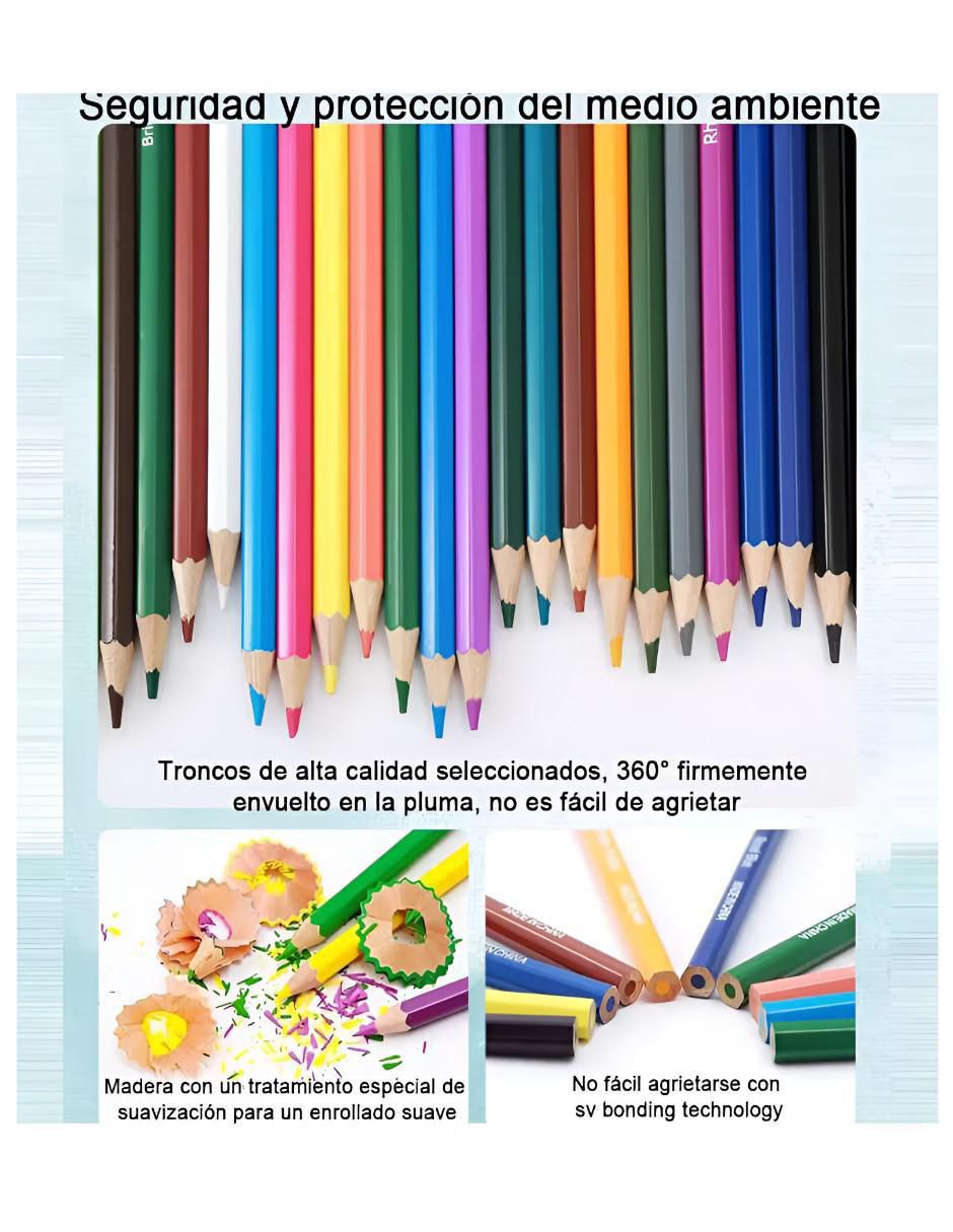 Set lápiz de color hexagonal 4b 24 piezas 4