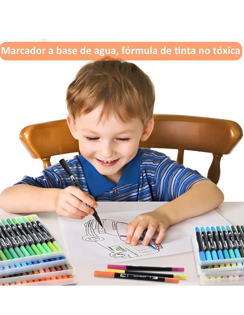 Set de plumones 144 piezas 4