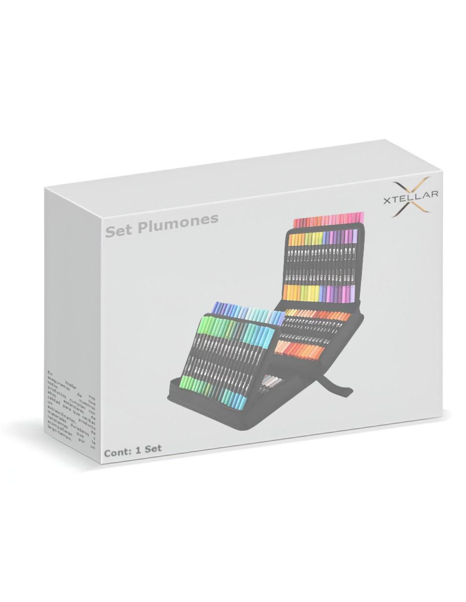 Set de plumones 144 piezas 6