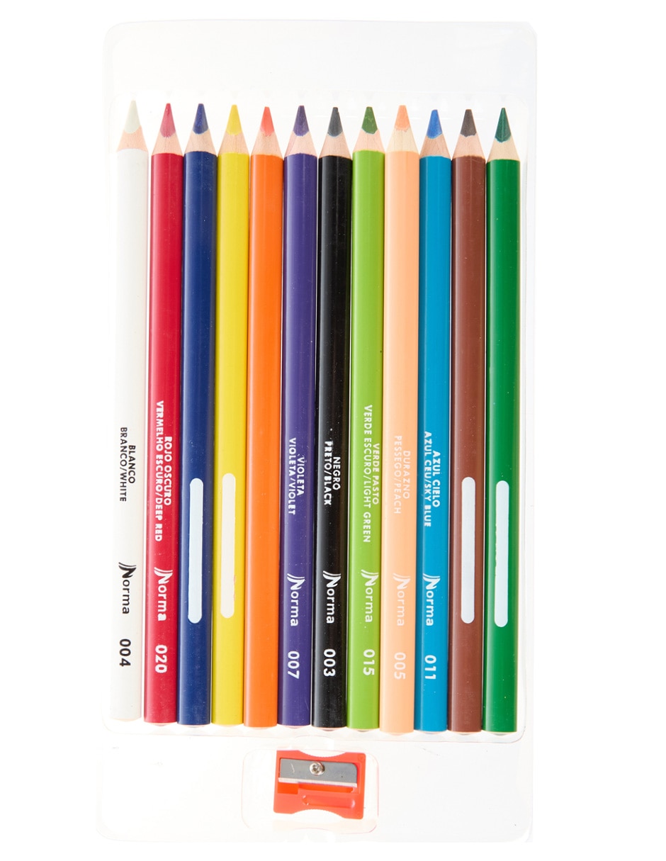 Lápices de color Mis Primeros Norma triangular 13 piezas 3