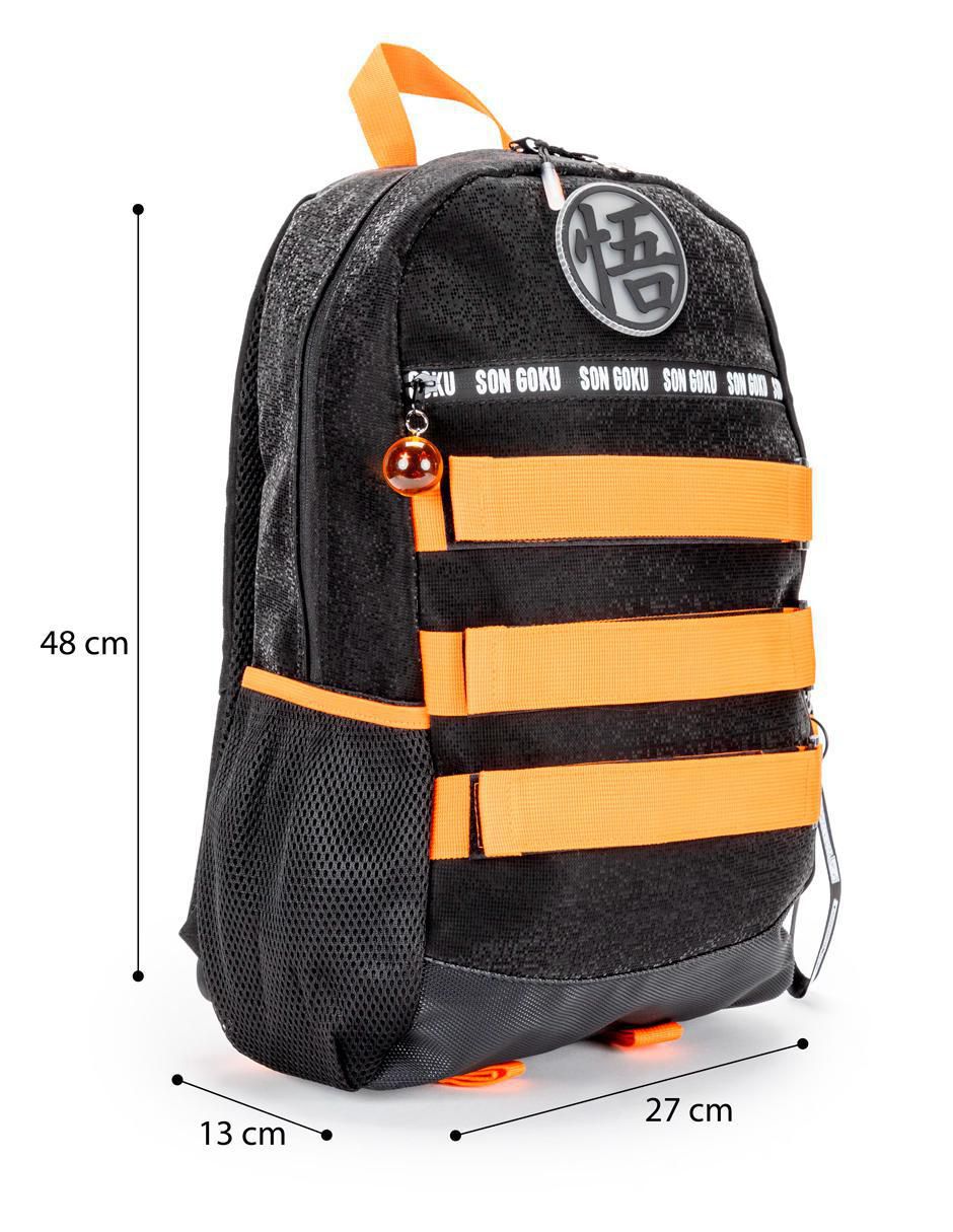 Mochila escolar Son Goku Dragon Ball unisex 10
