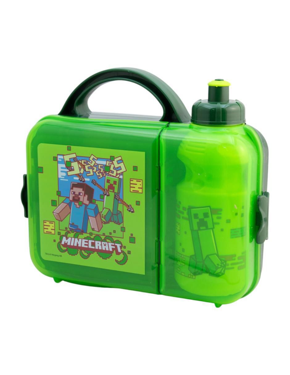 Set lonchera térmica Mojang Minecraft 2