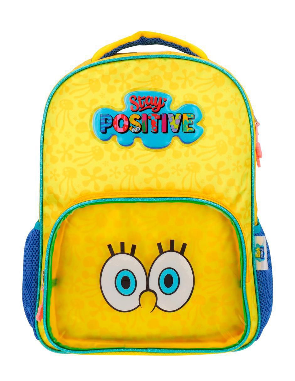 Mochila escolar Bob Esponja unisex