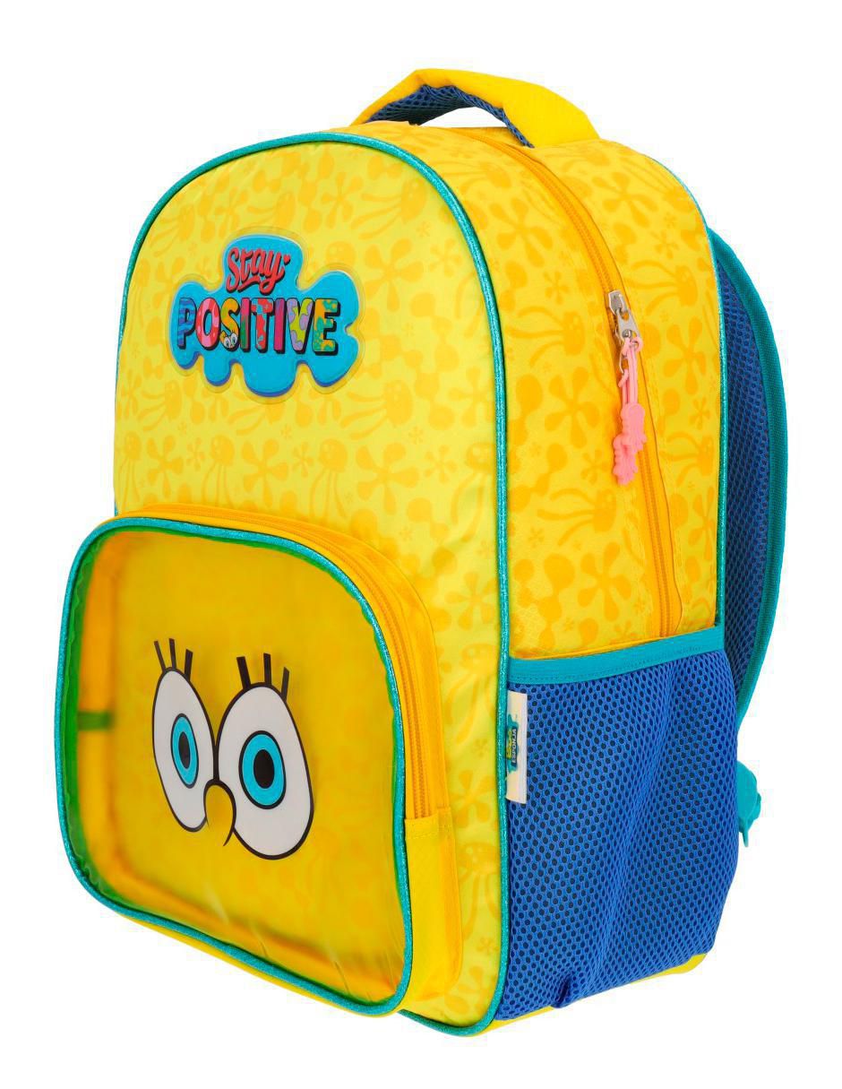 Mochila escolar Bob Esponja unisex 2