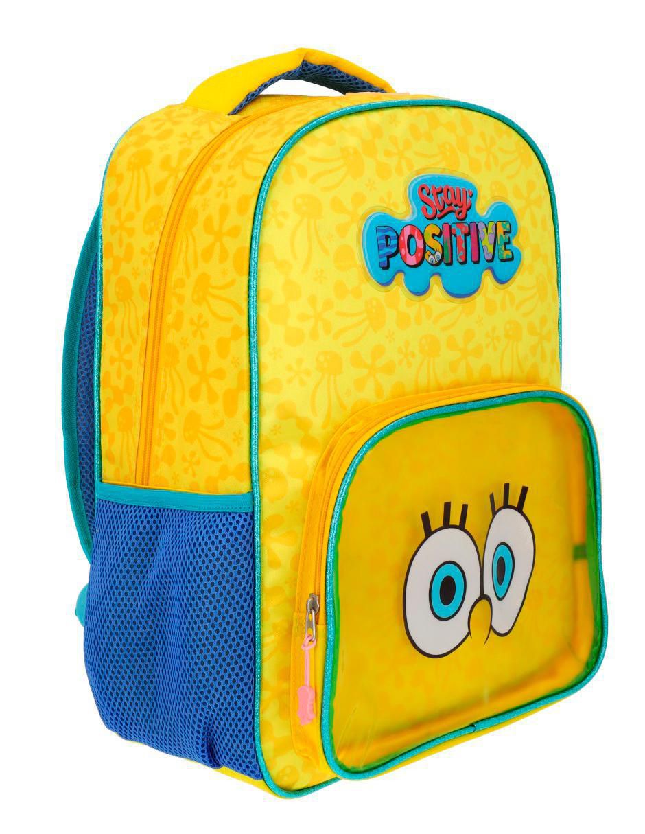 Mochila escolar Bob Esponja unisex 8