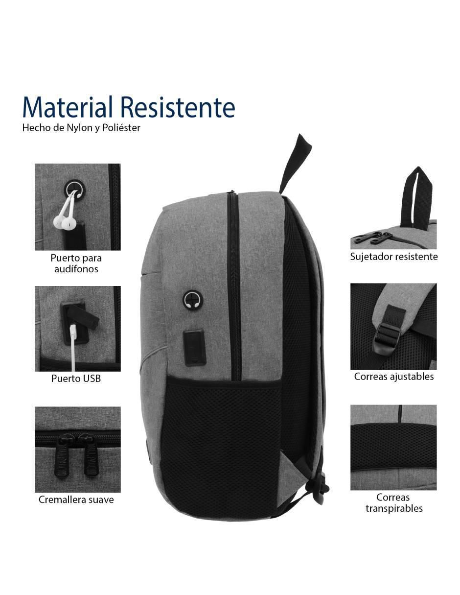 "set mochila/mochila" con portalaptop no aplica pallpall ymir3 no "para" unisex