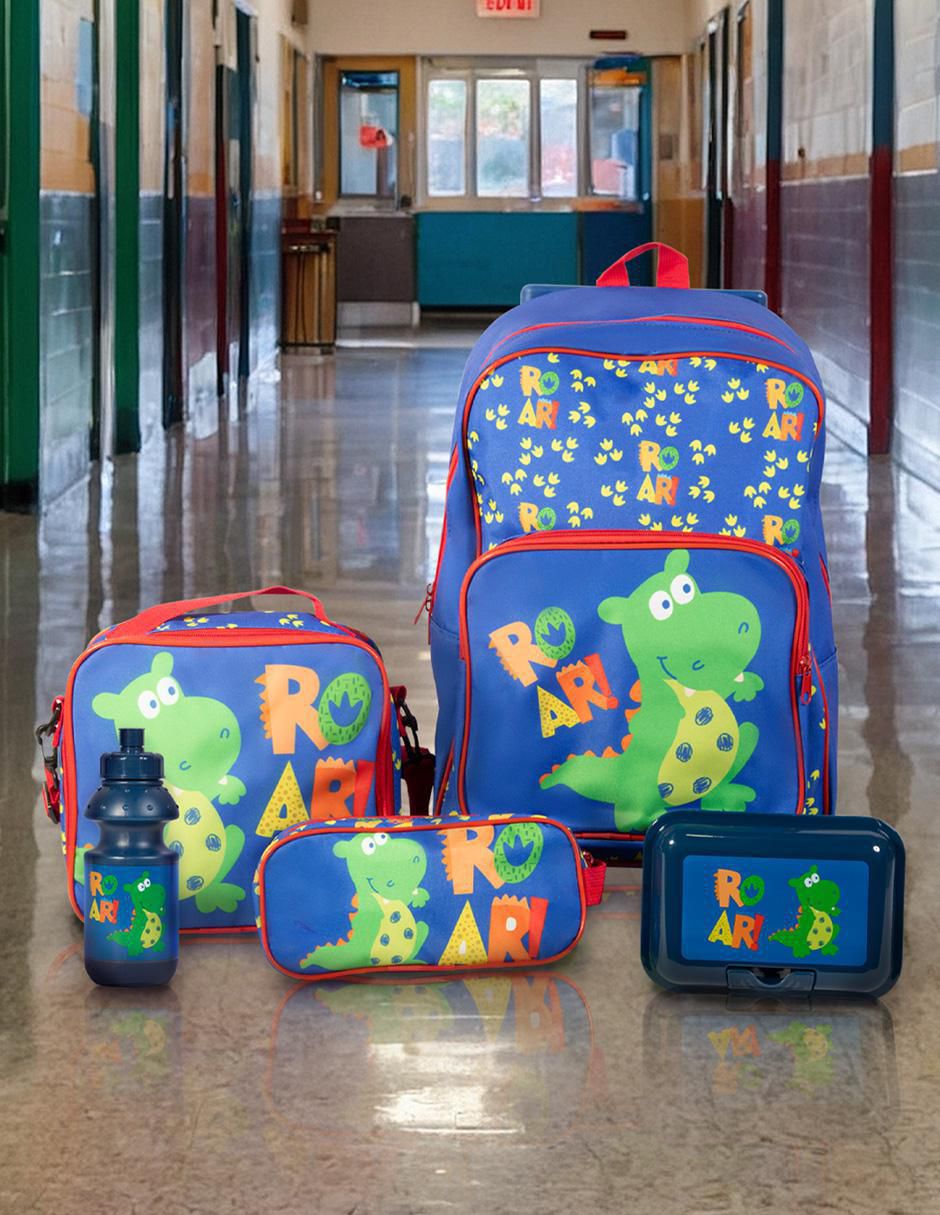 Set mochila escolar para niño 7