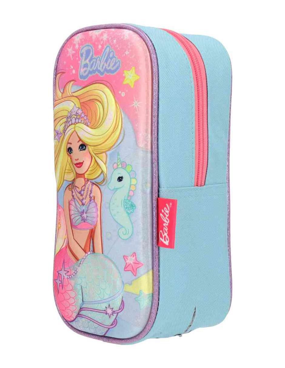 Set mochila escolar Barbie para niña 2