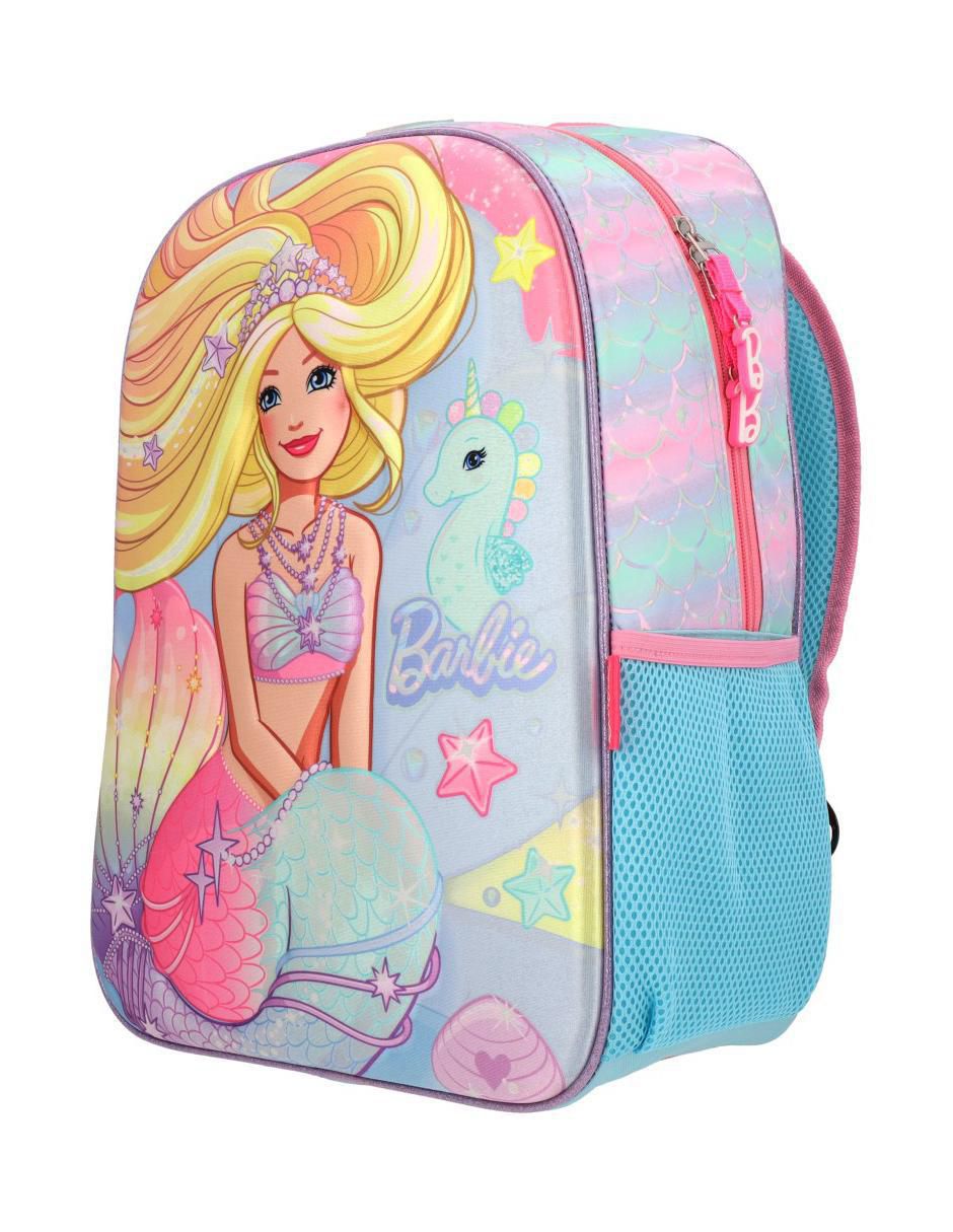 Set mochila escolar Barbie para niña 25