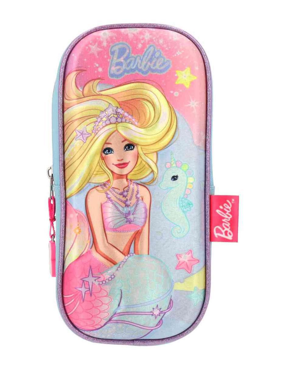 Set mochila escolar Barbie para niña 8