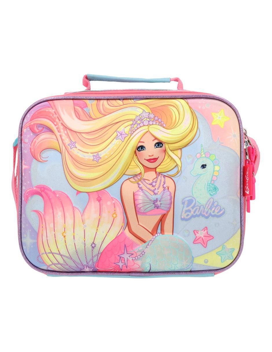 Set mochila escolar Barbie para niña 9