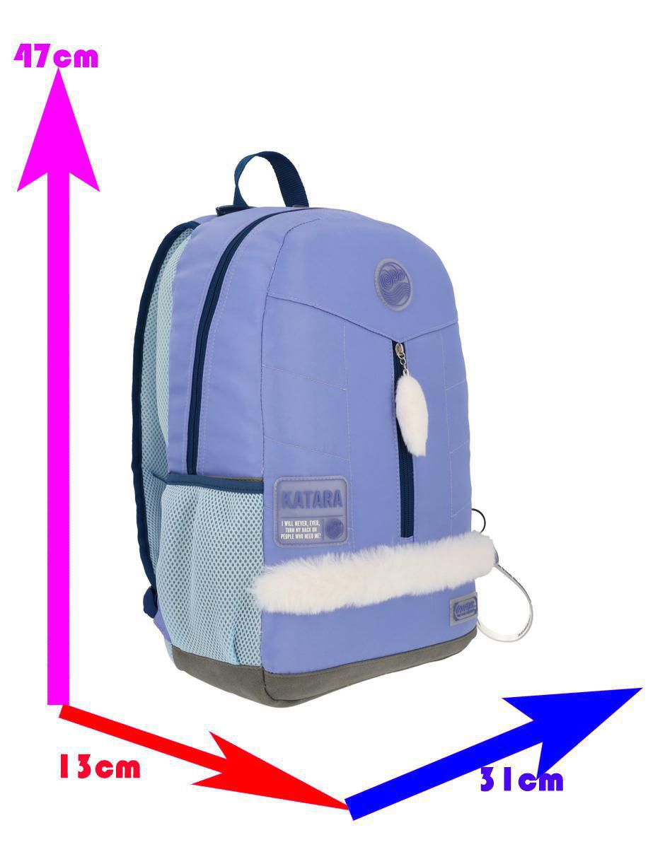 Mochila casual Avatar Common Nación del Agua La Leyenda de Aang unisex 11