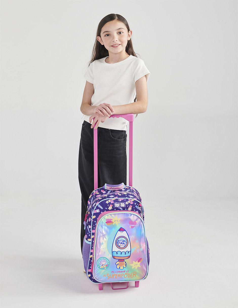 Mochila escolar Vania Bachur para niña 8
