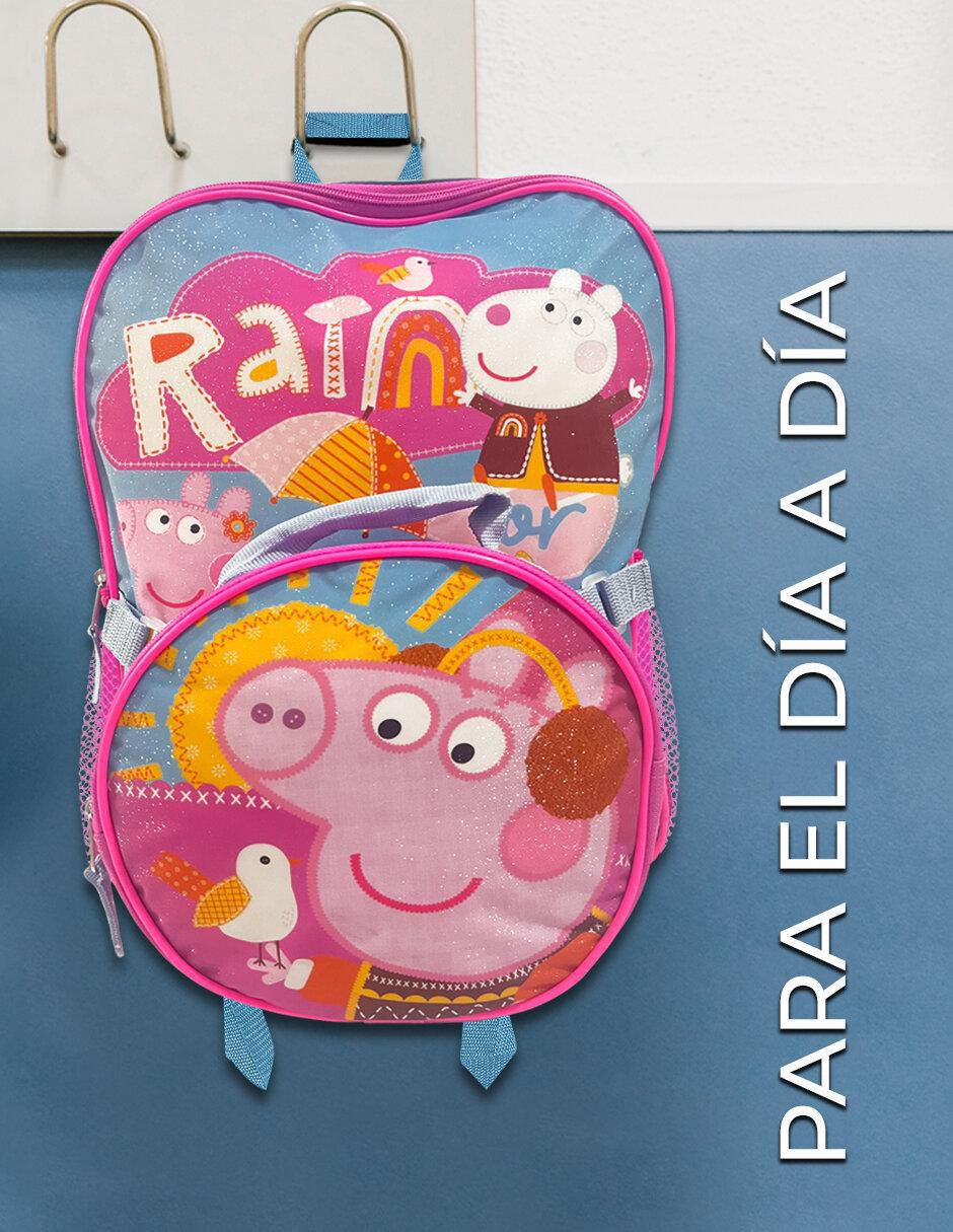 Set mochila escolar Peppa Pig para niña 5