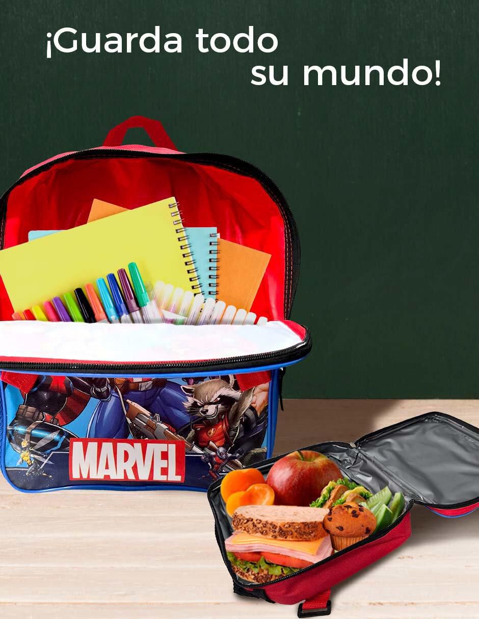 Set mochila escolar Avengers para niño 4