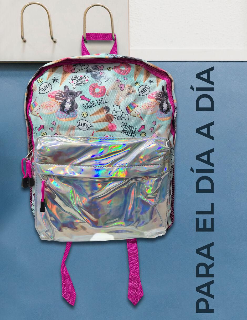 Mochila escolar Gato Unicornio para niña 5