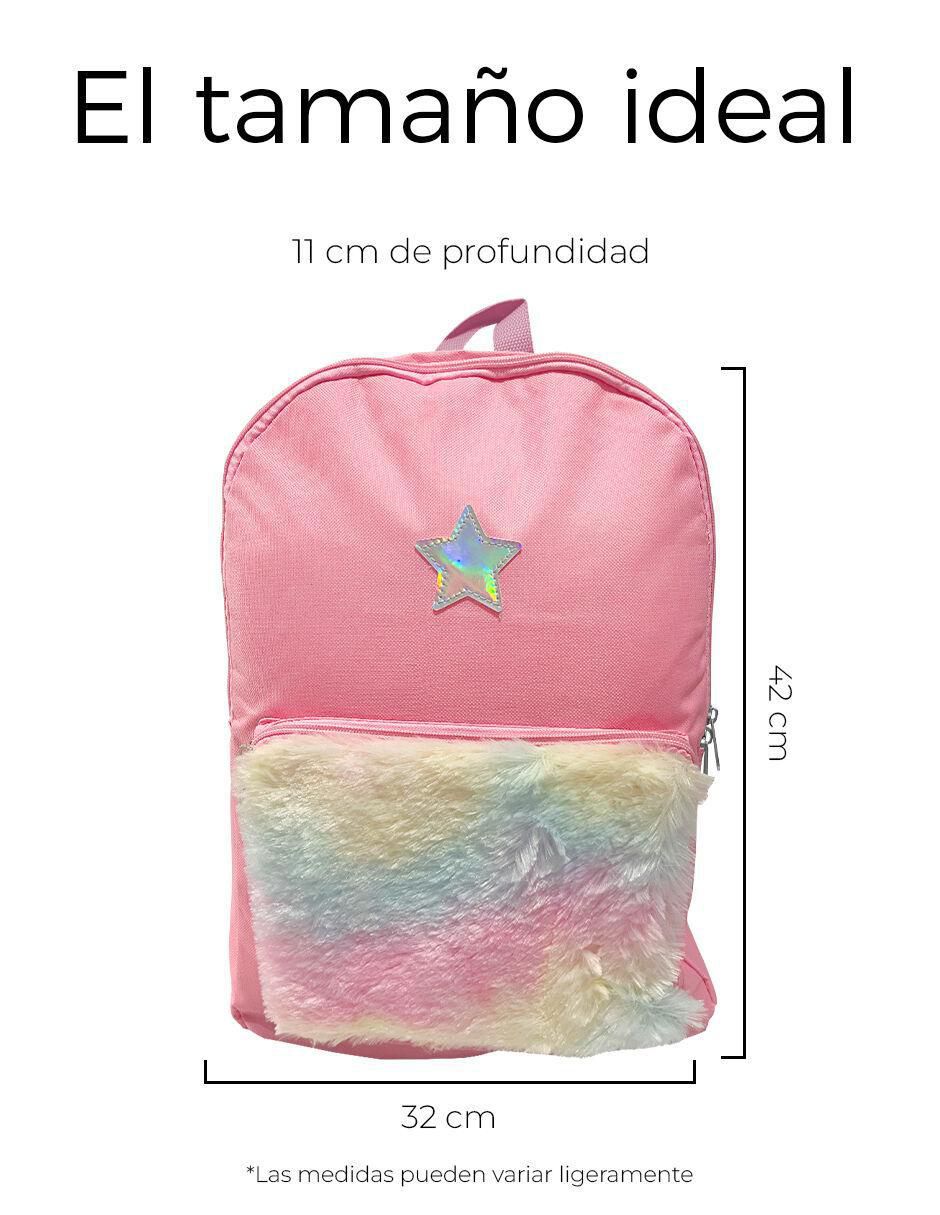 Mochila escolar Fluffy para niña 6
