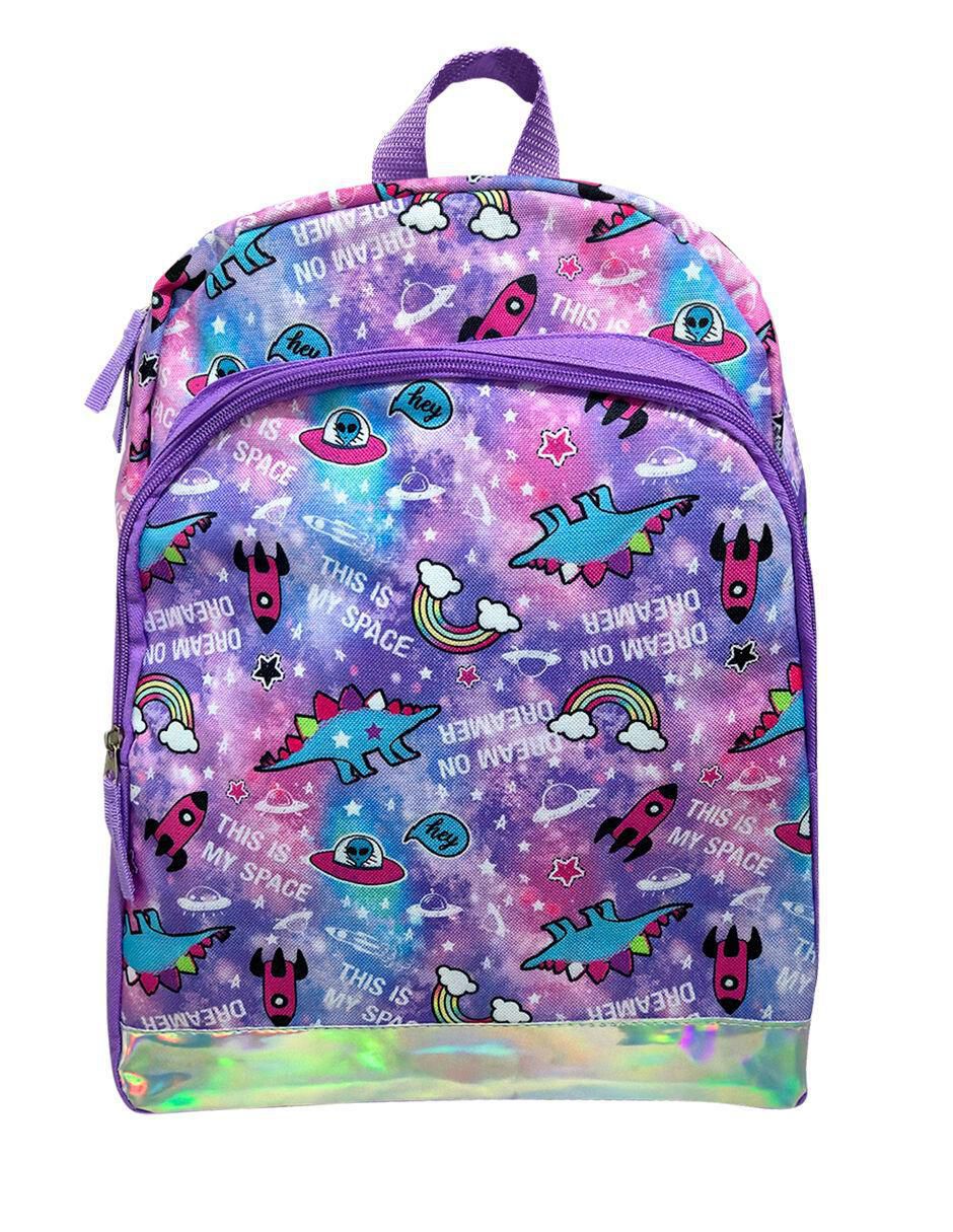 Mochila escolar Dino Crew para niña
