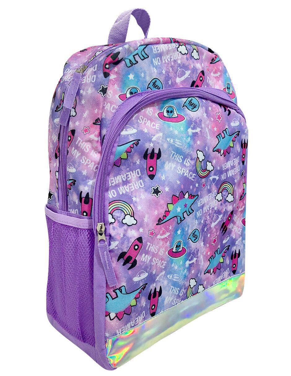Mochila escolar Dino Crew para niña 2