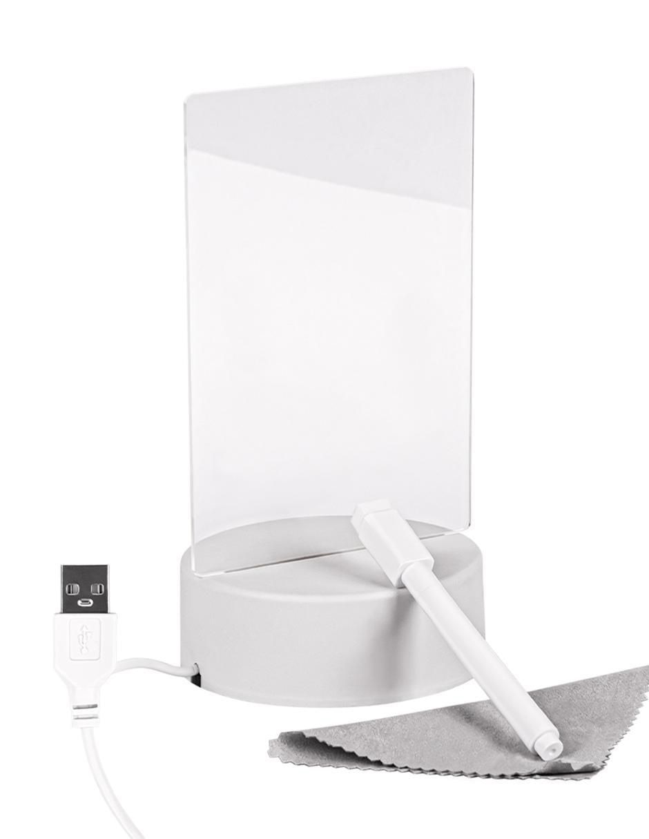 Pizarrón LED de plástico 3