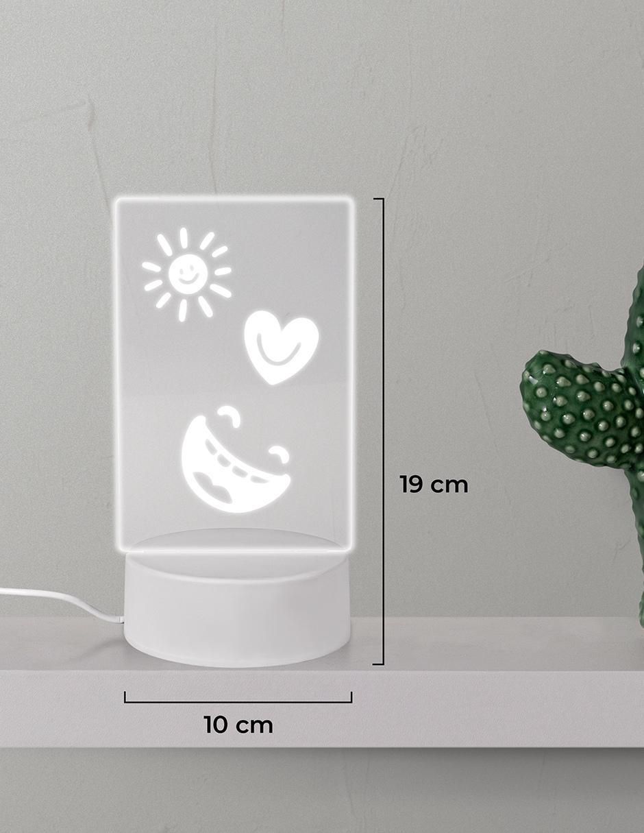 Pizarrón LED de plástico 2