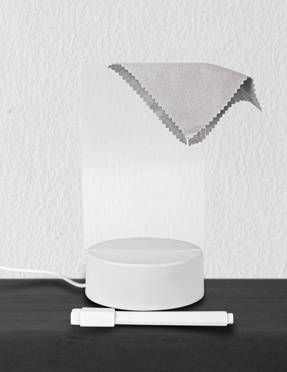 Pizarrón LED de plástico 4
