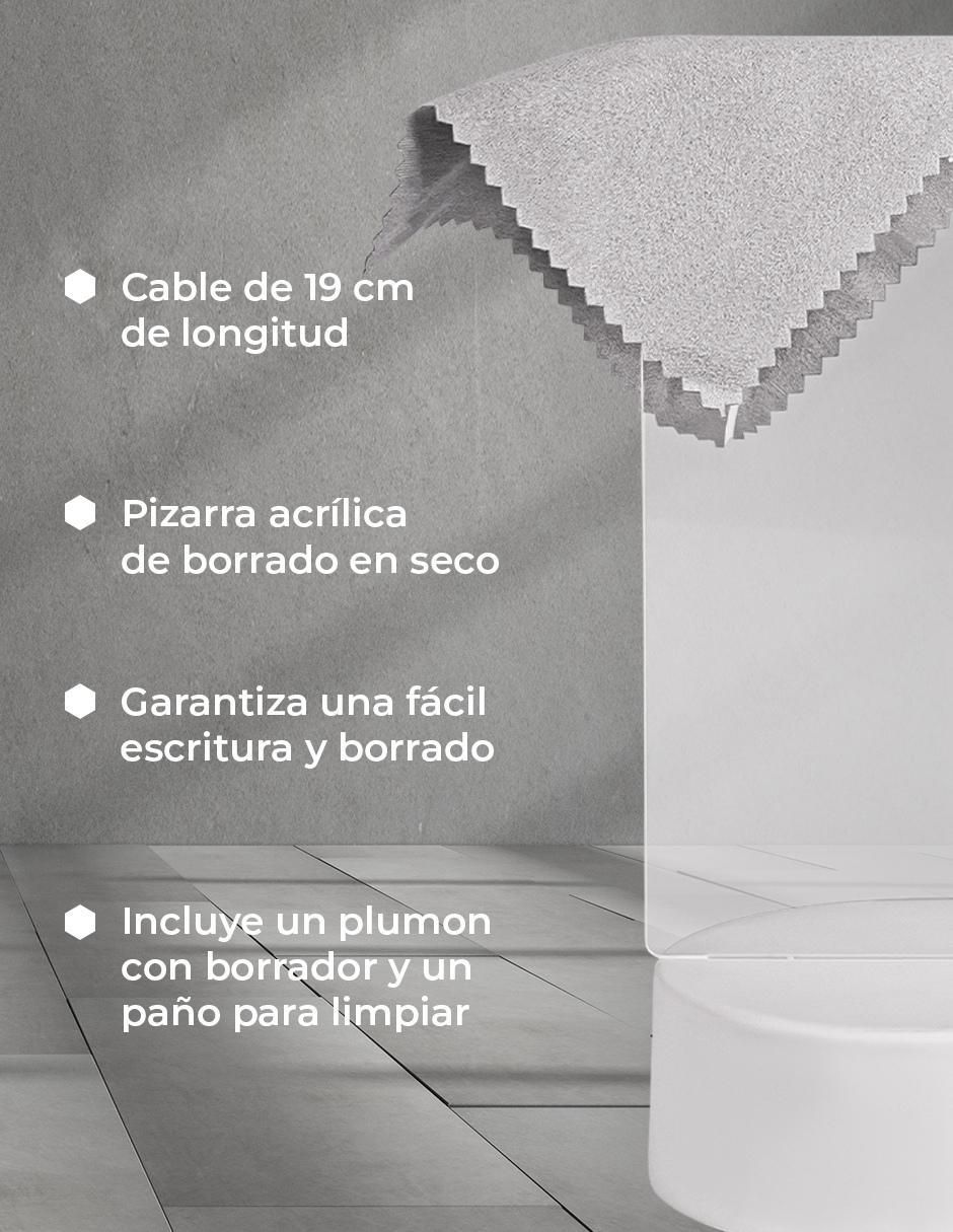 Pizarrón LED de plástico 6
