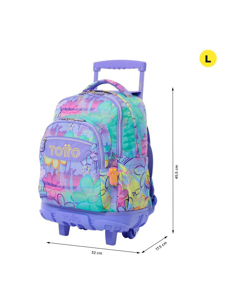 Mochila escolar Rue Bomper impermeable para niña 7
