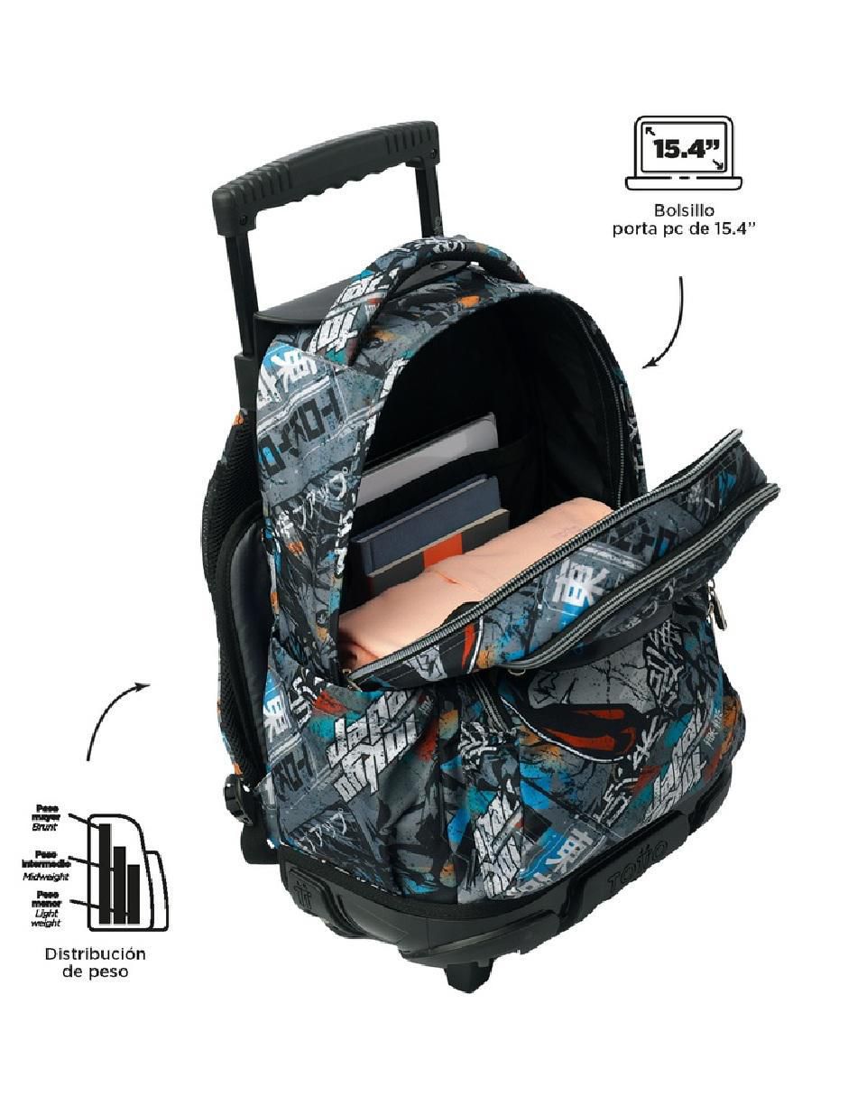 Mochila escolar Rue Bomper para niño 5
