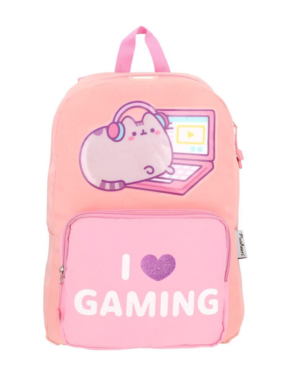 Mochila escolar Pusheen Gaming para niña Mochila escolar Pusheen Gaming para niña
